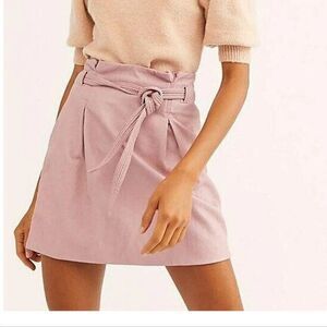 NWT Free People Pink Mini Skirt
